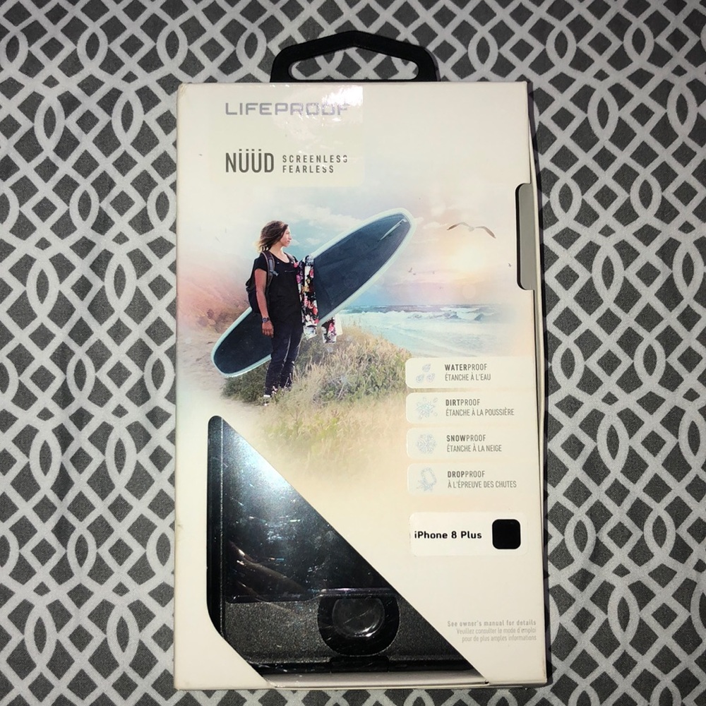 Black NÜÜD Lifeproof Case